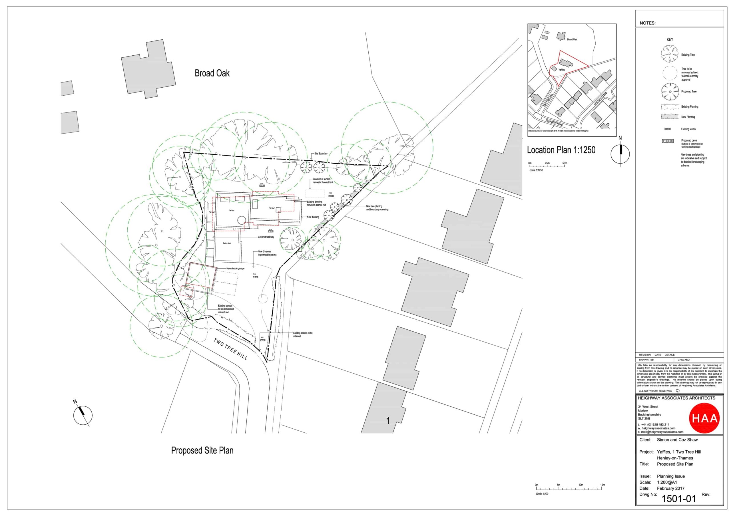 1501-01 Yaffles Proposed Site Plan A1_1